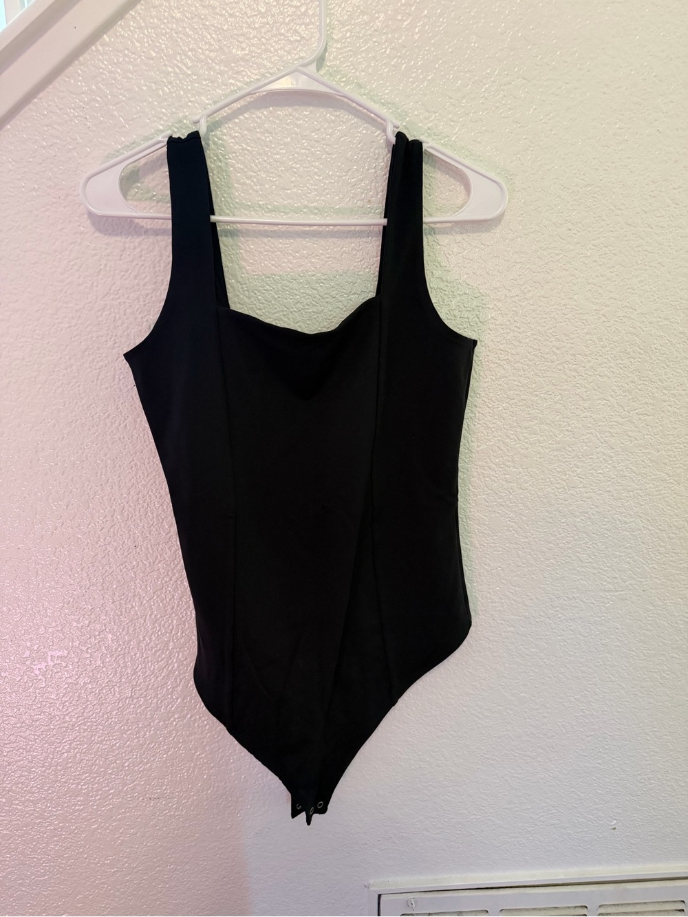 Abercrombie & Fitch Classic Black One-Piece Bodysuit